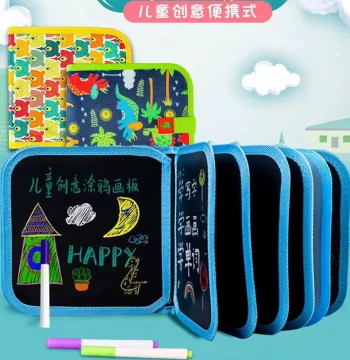 Small 6-Sided Children's Painting Board - Watercolor Graffiti Board for Early Education