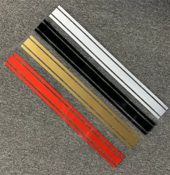 Electric Scooter Vertical Stripe Sticker, Niu Retro Motorcycle Fuel Tank Decal, Personalized Reflective Fender and Shell Graphics