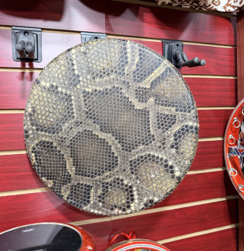 Python Skin Hand Drum, Hand Drum, Xinjiang Snake Skin Hand Drum Python Skin Hand Drum 30cm Premium