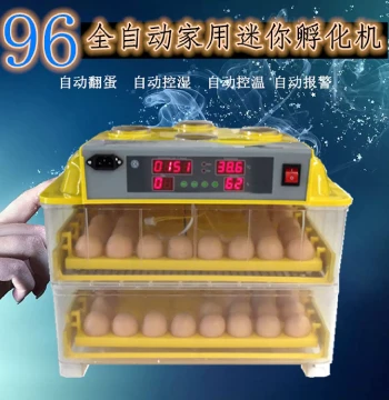Home Mini Egg Incubator 48-Egg Hatching All-in-One Box, Microcomputer Smart Fully Automatic Small Incubation Machine