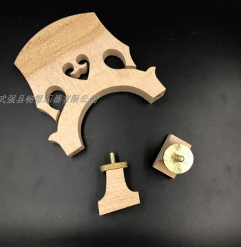 Adjustable Double Bass Bridge for 1/4 to 4/4 Sizes
