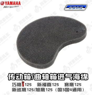 [Genuine OEM] Transmission Foam Filter for Qiaoge i125, New Fuxi AS125, and Saiying GT125