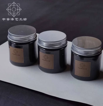 Carbon Powder, Lacquer Charcoal Powder for Raised Maki-e Lacquer Painting, Lacquerware Texture, Lacquer Art Inlay