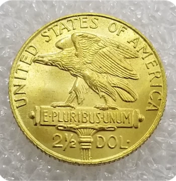 Handcrafted Vintage Alloy Replica Prop - US 1915 Foreign Commemorative Coin Collectible