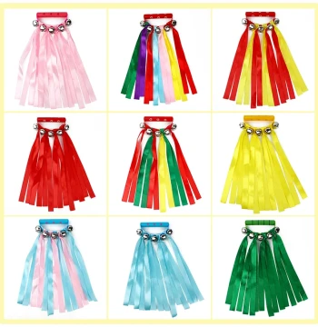 Kids Hand Bells and Colored Sand Shakers for Dance, Gym Class, and Sports Day Openings