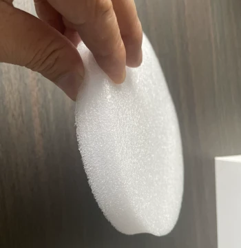 Custom 2cm Thick White EPE Pearl Cotton Round Foam Boards