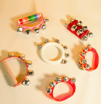 Kindergarten Hand Bells, Orff Percussion Instruments, Music Class Teaching Tools, Children's Performance Equipment