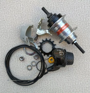 36-Hole Internal 3-Speed Hub SG-3S42 - Japanese Bicycle Internal Gear Modification