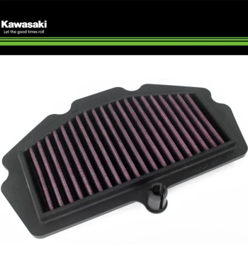 High-Flow Air Filter for Kawasaki Ninja 400 and Z400 Motorcycles - Performance Upgrade Intake Component