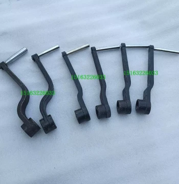 B6658002 Square Hole Crank Handle Internal Square 14X14/17X17/19X19 Cast Steel Rotatable Handle