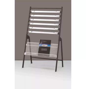 Yuanwang DX-25 Magazine Rack / Newspaper Stand, Book Display Rack, Office Data Showcase