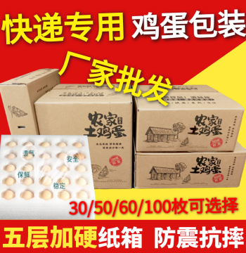 Egg Packaging Box with Pearl Cotton, Farm Fresh Egg Tray, Anti-Drop and Shock-Proof Shipping Carton
