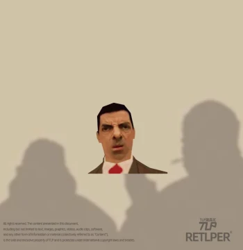 RETLPER Reflective Stickers - Mr. Bean & San Andreas Meme Expressions for Car/Motorcycle Decoration (Waterproof Flat Decals)