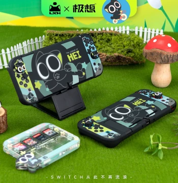 Jixiang Nintendo Switch OLED Ro Xiaohei Protective Case Storage Bag Switch2 Cover Game Accessories