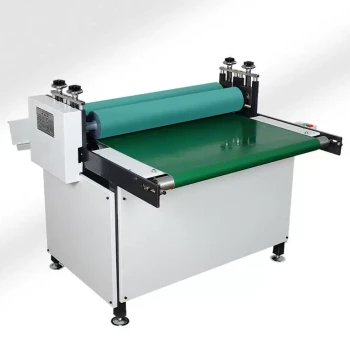 PY-8Y/PY-80000 Automatic Roller Paper Flattener - Electric Two-Roll Machine for Calligraphy, Artwork, and Box Gluing