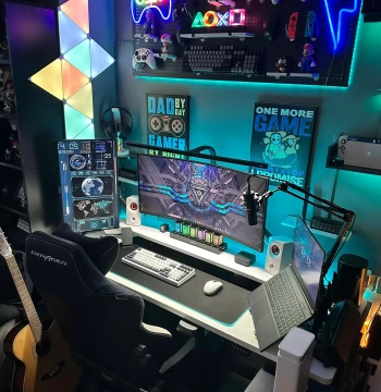 E-Sports Room Soft Furnishing Design and Renovation, Bedroom Planning, Multi-Function Room, Rental Apartment and Dorm Makeover by Creative Interior Designer