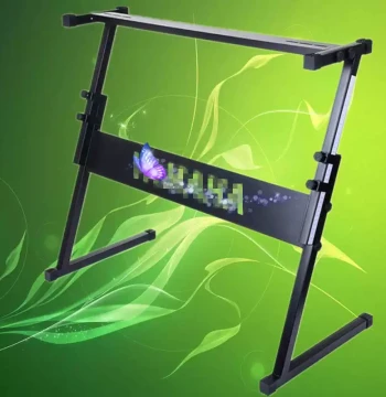 Adjustable 54/61 Key Thickened Keyboard Stand, Universal Electronic Piano Stand for Learning and Portability
