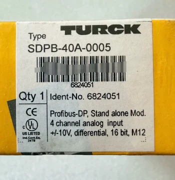 Negotiable Price: TURCK SDPB-40A-0005 Profibus-DP Independent Module - Brand New In Stock