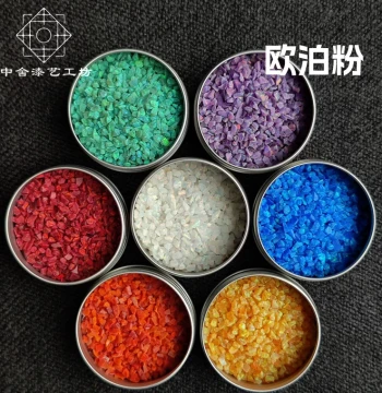 Japanese Kyoto Opal Powder for Lacquer Art - Urushi Lacquerware and Painting Granule Powder for Inlay, Kintsugi, and Maki-e