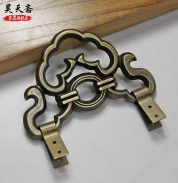 Haotian Zhai Chinese Antique-Style Bronze Frame Hooks for Calligraphy and Paintings