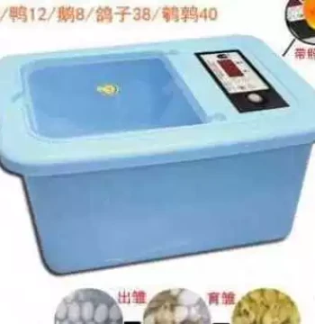 Fast-Selling Smart Water Bed Incubator Home Chicken Duck Goose Incubator 44 Eggs Small 90 Eggs
