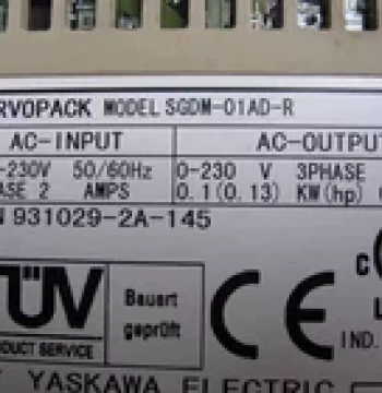 Negotiable Price: Brand New Yaskawa SGDM-01AD-R Servo Drive - Original, 1-Year Warranty, In Stock, Free Shipping