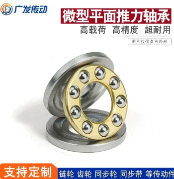 F6-12, F6-14, F7-13, F7-15, F7-17 Micro Flat Bearings - Thrust Washers