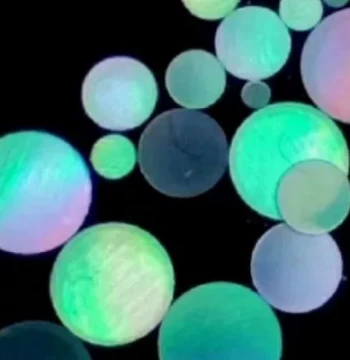 Round 1mm---10mm Standard Round Mother-of-Pearl, Green Shell, Raw Shell Cut Inlay Pieces
