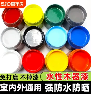 Water-Based Wood Paint Old Furniture Refinishing Color Change Wood Spray Door Paint Clear Coat White Paint DIY Home Coating