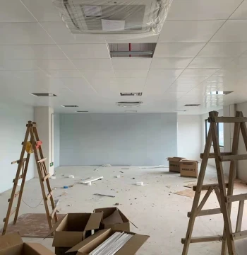 Guangzhou Office, Factory, Milk Tea Shop, Retail Store, Training Center, and Beauty Salon Interior Design Services