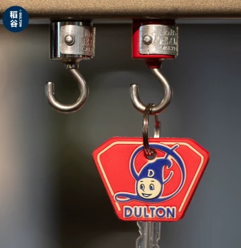 Daogu Cangku DULTON Magnetic Hook, Refrigerator Magnet for Kitchen, Multi-Color Metal Retro No-Drill Design