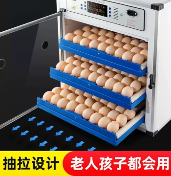 Medium to Large Automatic Chicken Egg Incubator, Full-Function Hatching Box for Chicks