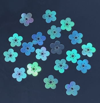 Plum Blossom Mother-of-Pearl Inlay Sheets, White Butterfly Shell, Luminous Shell, Pearl Shell for Lacquerware and Lacquer Art Embedding Materials