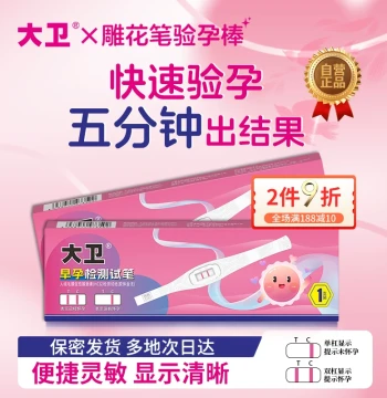 David Pregnancy Test Stick - Early Pregnancy Test Strip with High Precision for Rapid Detection, Next-Day Delivery