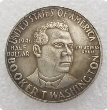 Handcrafted Vintage-Style Alloy Replica: 1946-P US Commemorative Silver Dollar
