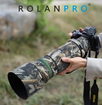 Lens Cover for Nikon Z 180-600mm Telephoto Lens Includes Base Cover ROLANPRO Lens Coat