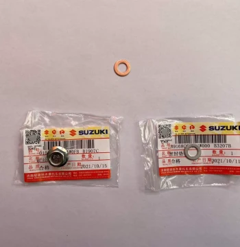 Lightweight Suzuki UU125T/UY125/Lezhi 110T/Lizhi Gear Oil Drain Bolt Screw