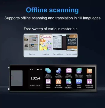 Portable S90 Translation Pen Real Time Intelligent Text Scan
