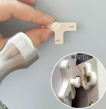 No-Trace Picture Hanging Nails - Invisible Wall Hooks for Frames, Clocks, and Art Without Drilling