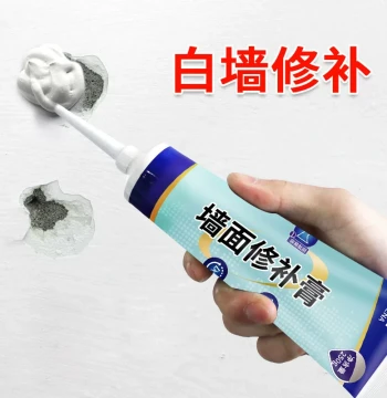 White Wall Repair Paste - Waterproof & Mold-Resistant Filler for Cracks and Home Renovation