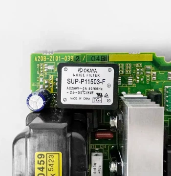 Negotiable: FANUC A20B-2101-0392 Power Supply Module Control Board, Side Panel Fully Functional, In Stock