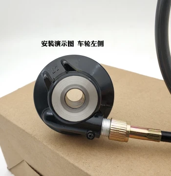 Speedometer Cable and Gear Assembly for Yamaha Scooter ZY125 Shangling Xunying - Odometer Drive Gear Replacement