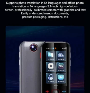 2025 new M30 Smart Voice Translator 139 Online Languages 14