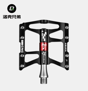 RockBros Aluminum Alloy Bicycle Pedals - Lightweight Sealed Bearing Platform for Mountain Biking