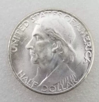 Handcrafted Retro Alloy Replica Prop, USA 1935 Silver Dollar Commemorative Coin