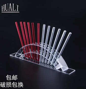 Acrylic 12-Slot Curved Pen Holder | Display Stand for Eyebrow Pencils, Ballpoints, Markers, and Eyeliners | Multi-Function Organizer