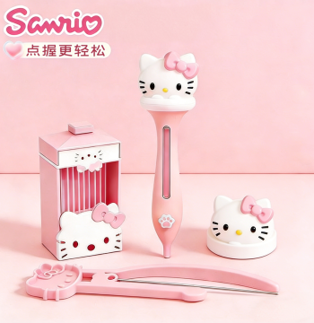 KT Cat Press-Type Automatic Perler Bead Pen Shovel Needle 2.6mm Special Bead Box DIY Tool Full Three-Piece Set