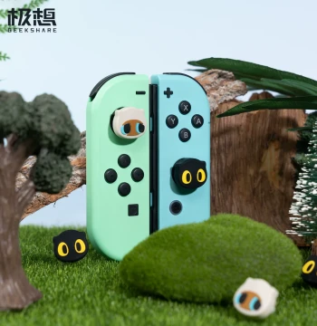 Jixiang Nintendo Switch Thumbstick Caps, NS Silicone Covers, OLED Controller Joy-Con Button Caps, Lite Stick Covers