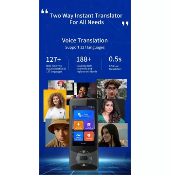 W10 Instant Voice Translator Language Translator In Real-tim