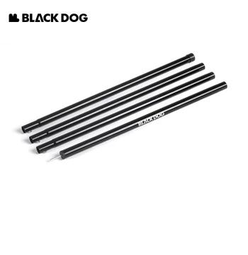 BLACKDOG Outdoor Tarp Pole Camping Support Rod Iron Tube Bracket Tent Porch Fixator Accessories